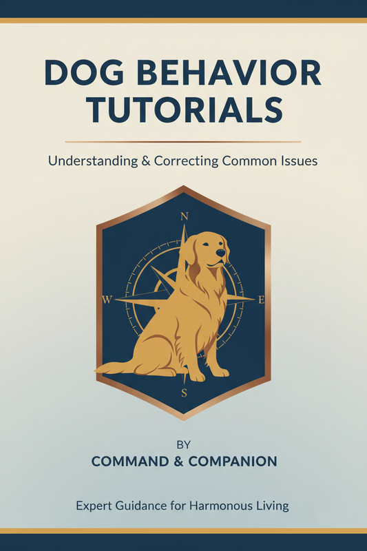 Dog Behavior Tutorials ebook cover